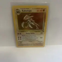 Vintage Pokemon 4 Card Lot WOTC Holo Fossil 1999 Magneton Ditto Kabutops Lapras - Image 4