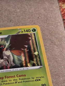 Pokemon TCG Decidueye Shining Fates Holo Card 008/072 ⚠ERROR CARD⚠ - Image 4