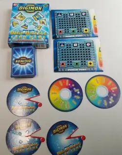 Digimon Digital Monsters Digi Battle Card Game 2 player pack opened 60 cards - Image 1