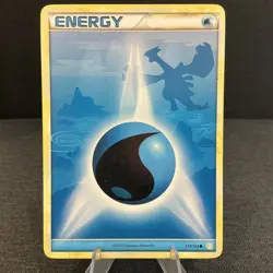 Lugia Water Energy 117/123 HeartGold SoulSilver 2010 Pokemon Card - Image 1