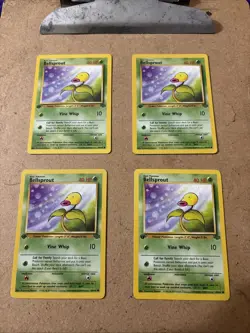 Pokemon TCG Bellsprout Jungle Card 49/64 Regular Common 1st Edition - Image 1