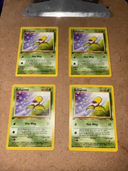 Pokemon TCG Bellsprout Jungle Card 49/64 Regular Common 1st Edition - Image 2