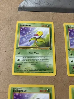 Pokemon TCG Bellsprout Jungle Card 49/64 Regular Common 1st Edition - Image 3