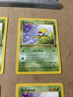 Pokemon TCG Bellsprout Jungle Card 49/64 Regular Common 1st Edition - Image 4