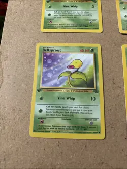 Pokemon TCG Bellsprout Jungle Card 49/64 Regular Common 1st Edition - Image 5