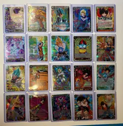 (120+) Lot Of Dragon Ball Super Card Game TCG - Holos Foils Rares SR EXT & More! - Image 1
