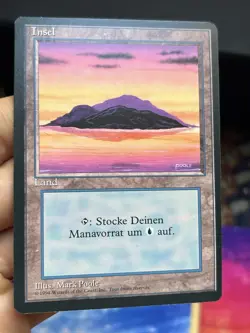5x German Fbb Island • Unplayed / Mostly Clean • Basic Land • Mtg - Image 3