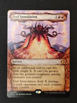 Soul Immolation - Showcase - Lorwyn Eclipsed - #321 - NM - Image 1