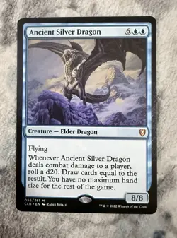 Ancient Silver Dragon - Commander Legends: Battle for Baldur's Gate (NM) - Image 1