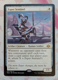Esper Sentinel Magic: The Gathering Modern Horizons 2 M/Nm Condition - Image 1