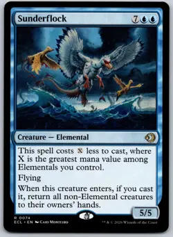 Sunderflock R Lorwyn Eclipsed 74 NM - Image 1