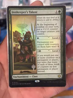 Magic The Gathering Inkeeper’s Talent x4, 1 Promo Foil/2 Regular/ 1 Foil - Image 3
