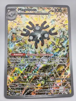 Magneton SVP 159 Pokemon Center ETB Stamped Promo Card Near Mint Condition - Image 1