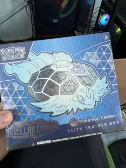 Pokemon Center Exclusive Stellar Crown Elite Trainer Box ETB - Sealed - Image 1