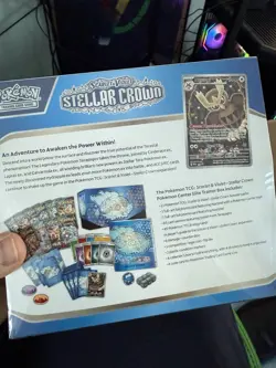 Pokemon Center Exclusive Stellar Crown Elite Trainer Box ETB - Sealed - Image 2