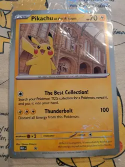 Pokemon x Natural History Museum Pikachu At The Museum Jumbo IN HAND - Image 2