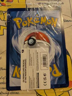 Pokemon x Natural History Museum Pikachu At The Museum Jumbo IN HAND - Image 3