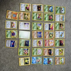 Pokemon 1st Edition Jungle Set: Common/Uncommon Set Near Mint - Image 1