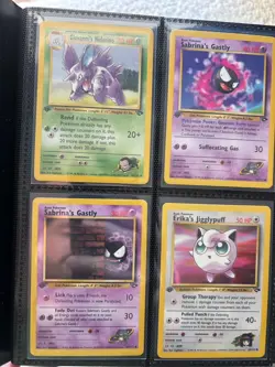 Assorted pokemon card binder, only 1st ed vintage and some modern - Image 1