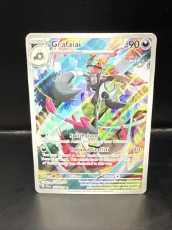 Pokemon Grafaiai - Illustration Rare Holo SV02: Paldea Evolved 223/193 NM - Image 2