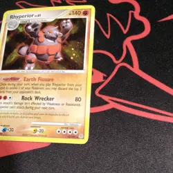 Pokemon Card - Rhyperior Diamond and Pearl 12/130 Holo Rare - Image 2
