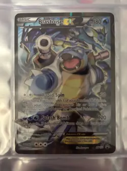Blastoise EX XY122 XY Holo Promo Pokemon TCG Card - Image 1