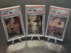 Pokemon 151 Charizard EX PSA 9 Charmander PSA 8 Charmeleon PSA 9! CHARIZARD SET! - Image 1