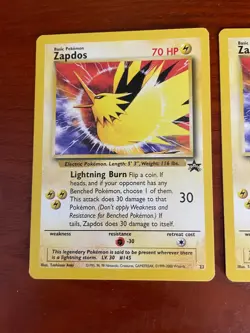 Pokemon Zapdos Black Star Promo 23 SINGLE USED EXCELLENT CONDITION SEE PHOTOS - Image 2