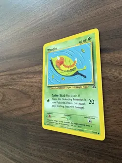 Pokemon 70/75 Weedle Neo Discovery Common NM - Image 4