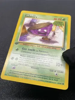 Pokemon TCG Grimer French 1st Edition 57/82 2000 Team Rocket Set Regular - Image 3