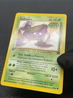 Pokemon TCG Grimer French 1st Edition 57/82 2000 Team Rocket Set Regular - Image 4