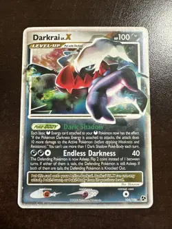 Darkrai LV. X 104/106 Pokemon TCG Great Encounters MP (surface Scratches) - Image 1