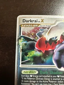 Darkrai LV. X 104/106 Pokemon TCG Great Encounters MP (surface Scratches) - Image 2