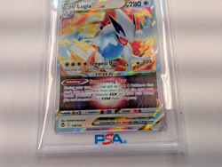 2022 Pokemon SWSH #139 Lugia VSTAR Silver Tempest Holo PSA10 GEM MT - Image 2