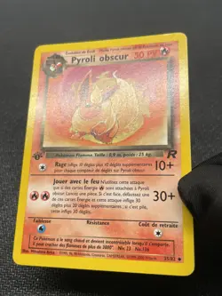 Pokemon TCG Dark Flareon French 1st Edition 35/82 2000 Team Rocket Set Regular - Image 4