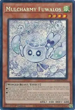 RA04-EN050 Mulcharmy Fuwalos Secret Rare 1st Ed YuGiOh - Image 1