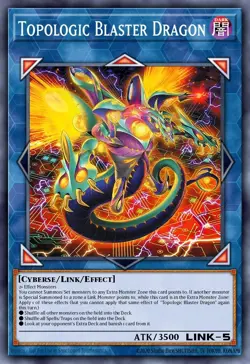 Yu-Gi-Oh! Topologic Blaster Dragon BPRO-EN046 1st Edition Secret Rare Preorder - Image 1