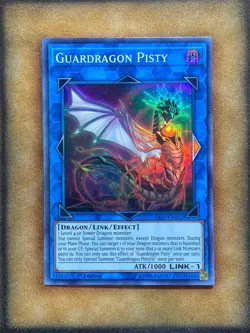 Yugioh Guardragon Pisty SAST-EN052 Super Rare 1st Ed NM - Image 1
