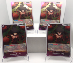 Monkey D. Luffy Playset - OP07-073 x4 - 500 Years in the Future - One Piece TCG - Image 1