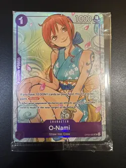 O-Nami (Illustration Box Vol.1) OP05-062 One Piece Promotion Cards Foil SEALED - Image 2