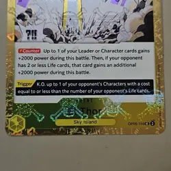 El Thor (JOLLY ROGER FOIL Holo) OP05-114 ONE PIECE Card The Best PRB-01 TCG CCG - Image 2