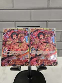 One Piece CCG Gol.D.Roger OP09-118 Emperors in the New World Set Of 2 - Image 1