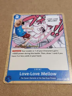 Love-Love Mellow ST03-017 Pre-Release One Piece English prerelease **Print Line - Image 1