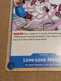 Love-Love Mellow ST03-017 Pre-Release One Piece English prerelease **Print Line - Image 4