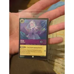 Disney Lorcana Elsa Snow Queen 41/204 Uncommon Holo Foil - Image 3