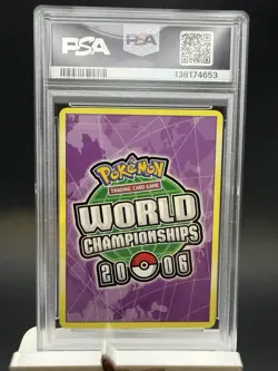 Pokemon Card Latias Gold Star Promo World Championships 2006 PSA 7 - Image 2