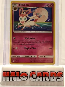 PACK FRESH Sylveon 87/131 - Sun & Moon Forbidden Light Rare Pokemon Card H - Image 1