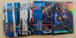 GUNDAM CARD GAME ST01 HEROIC BEGINNINGS STARTER DECK COMPLETE - Image 2