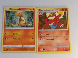 Charmeleon #35/99 Arceus Platinum Non Holo Uncommon Pokemon Card & Charmander LP - Image 1