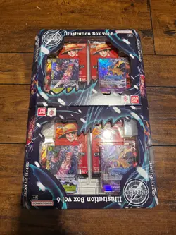 LOT 2x One Piece Card Game: Illustration Box Volume 6 TCG NEW - IN STOCK - Image 3